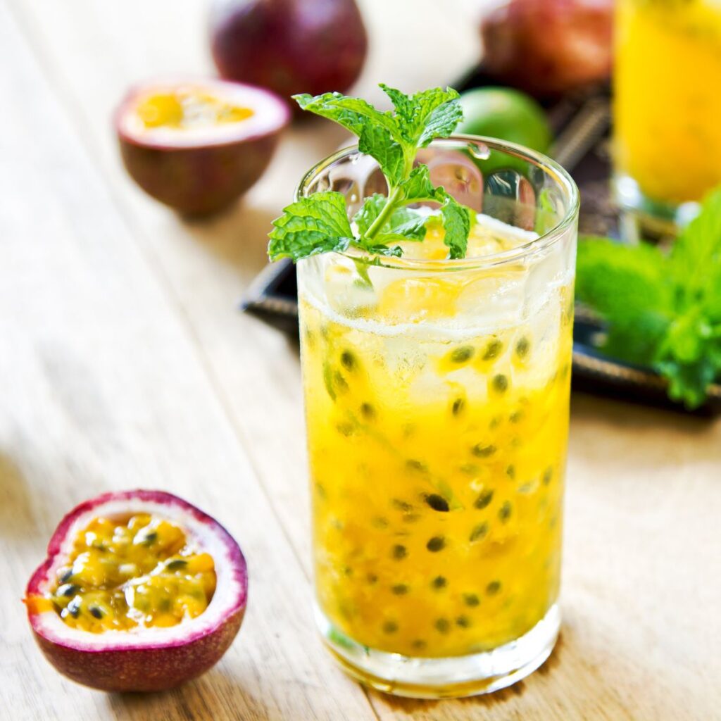 Cocktail Mangue Passion Gingembre