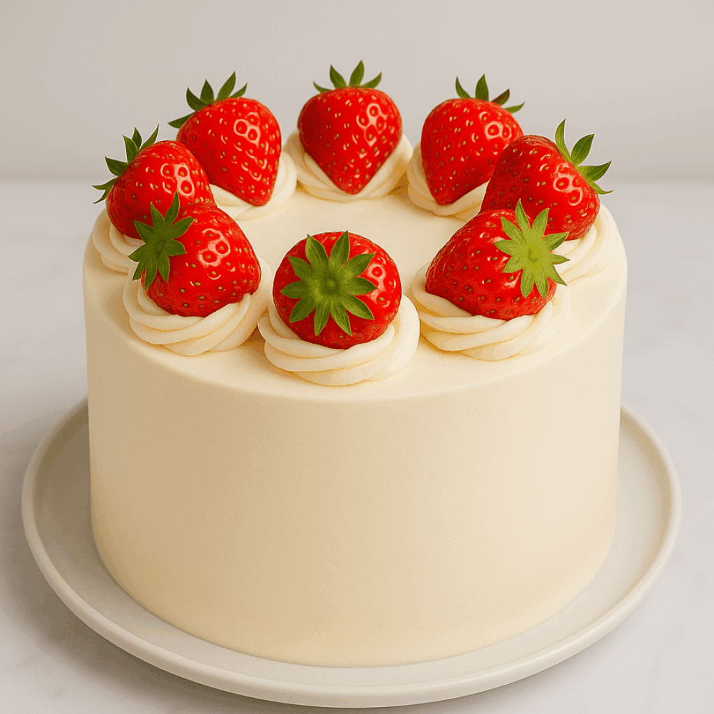 Layer Cake Fraise Vanille & Chantilly Mascarpone