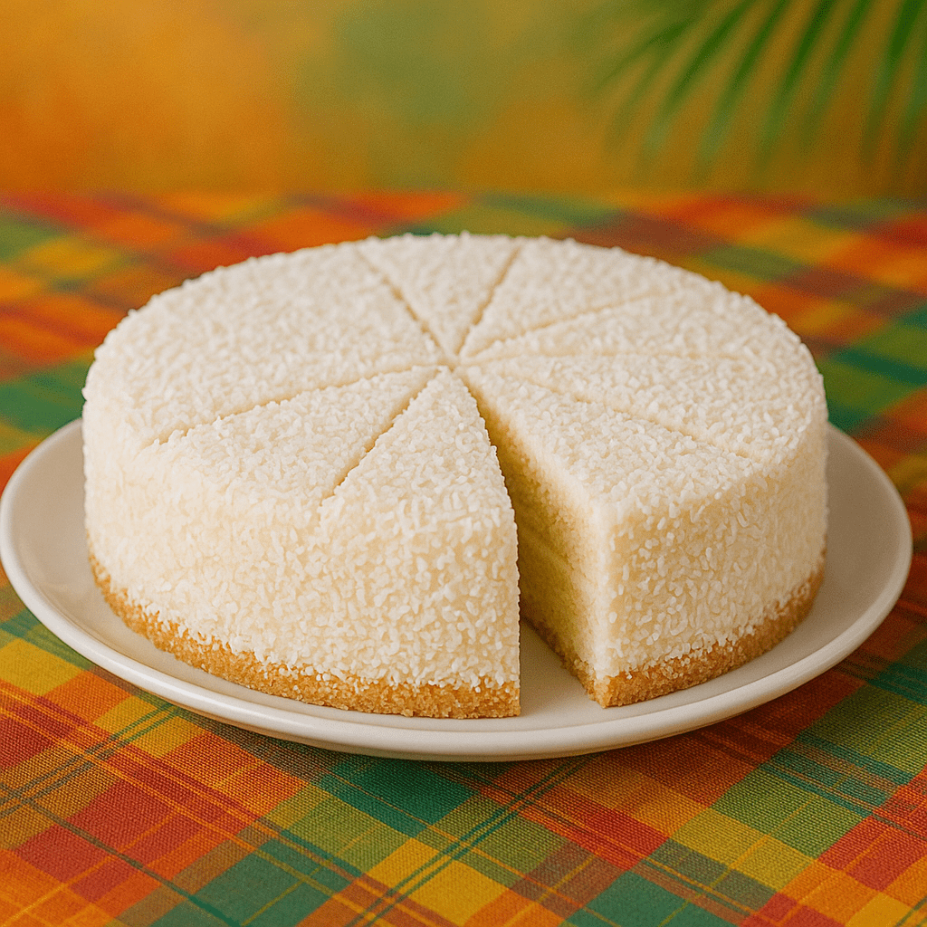 Gâteau Mont-Blanc au coco Antillais
