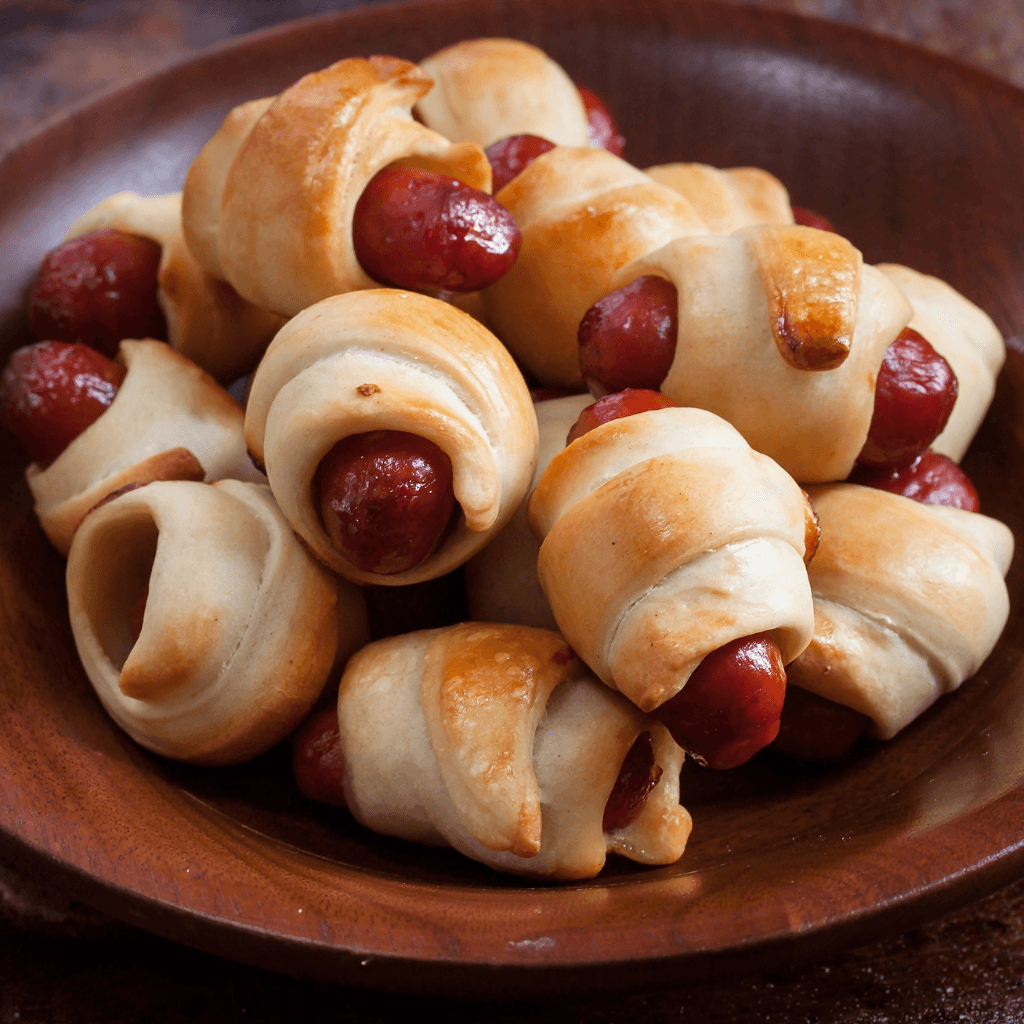 Mini roulés aux saucisses | 20 pièces