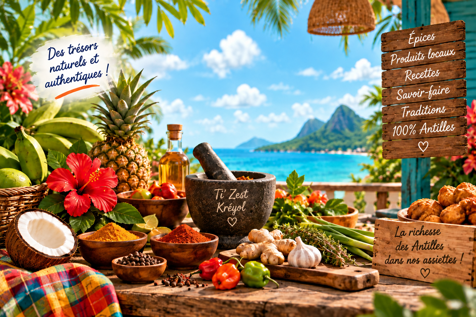 Saveurs et savoir-faire antillais